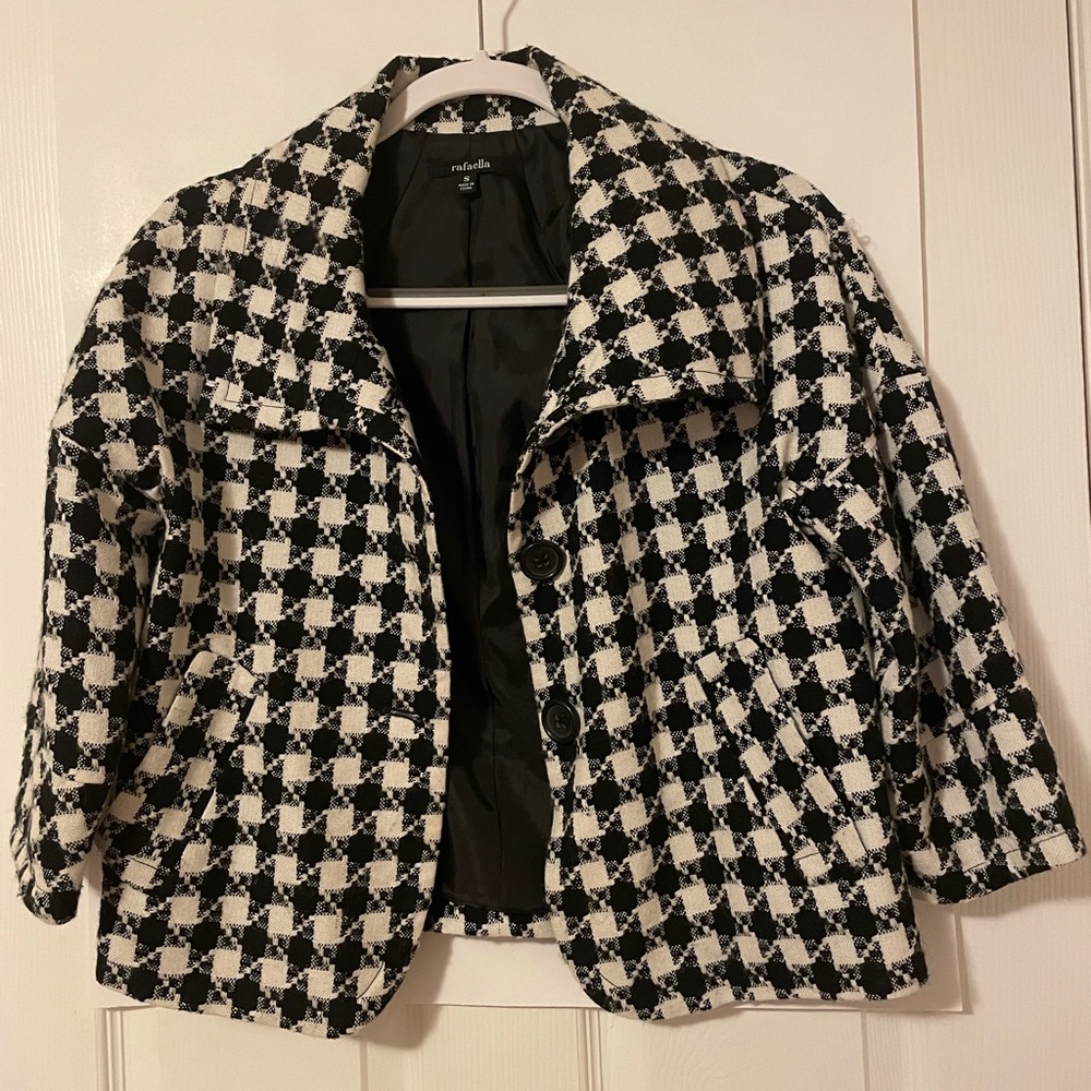 Rafaella vintage houndstooth jacket